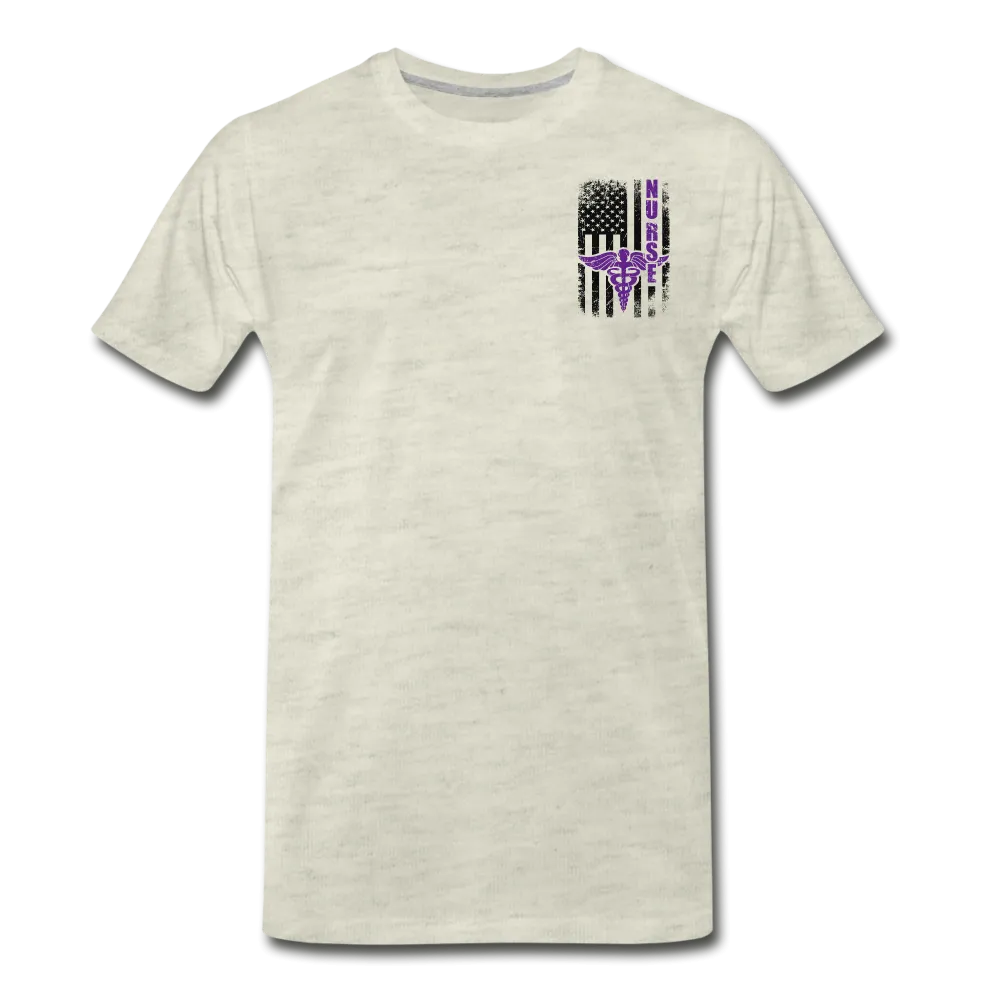 Nurse Flag Men's Premium T-Shirt (CK1809)
