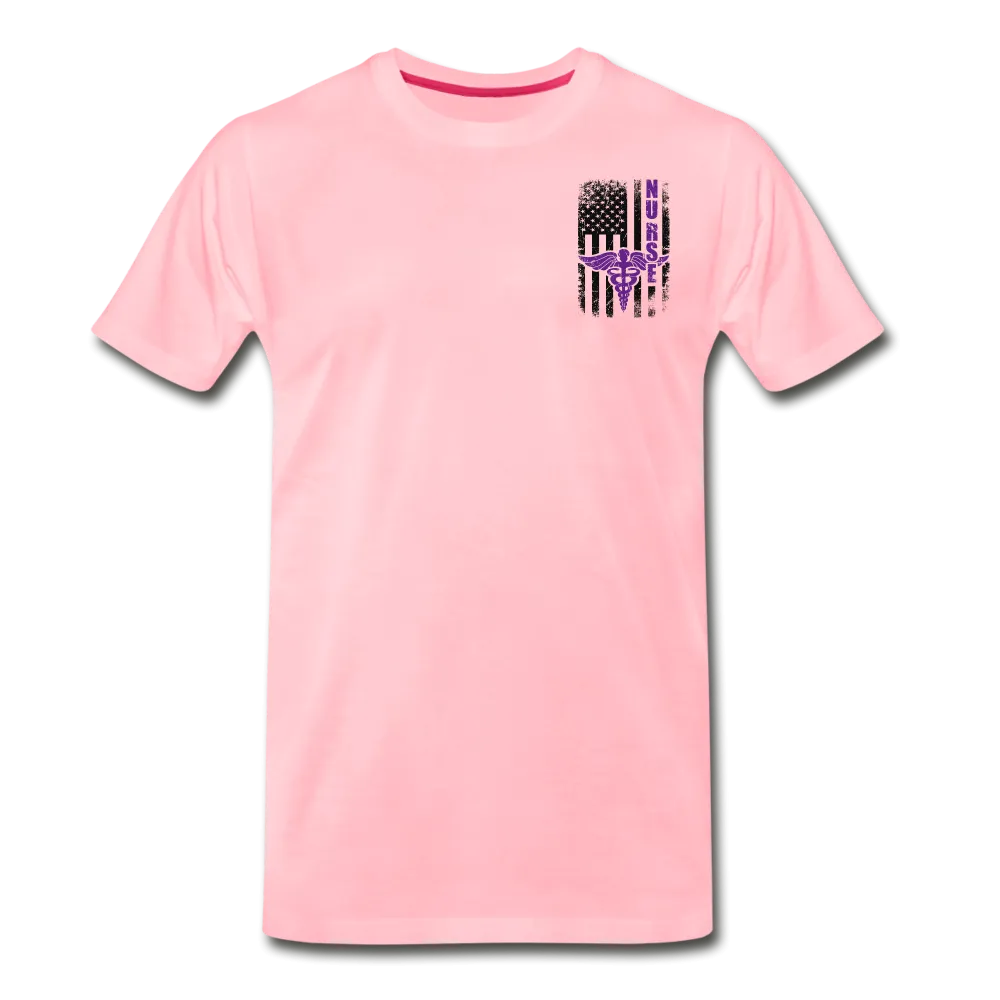 Nurse Flag Men's Premium T-Shirt (CK1809)