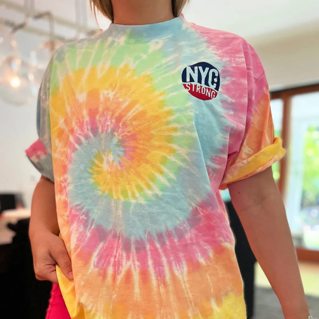 NYC Strong Tie Dye T-Shirt