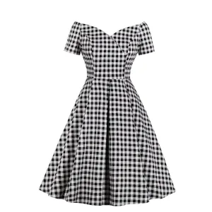 Off The Shoudler Short Sleeves Dresses