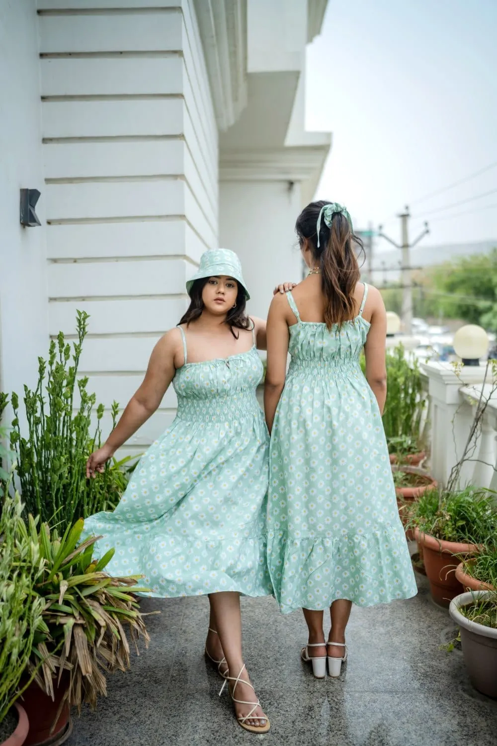 Olivia Midi Ditsy  Dress