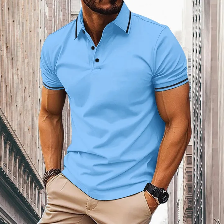 Olivier | Fresh breathable comfort men's polo shirt