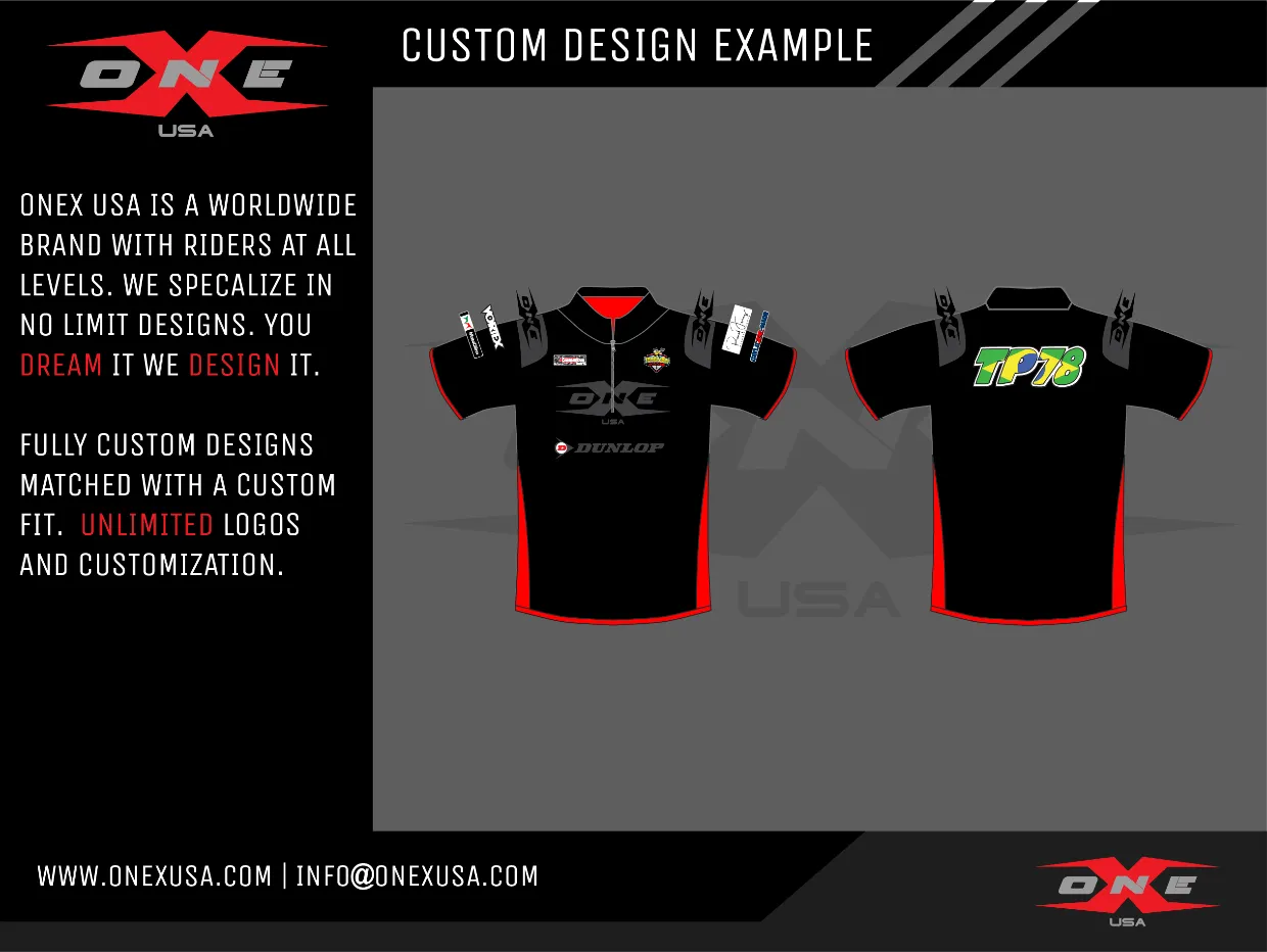 OneX USA Custom Team/Crew Shirts
