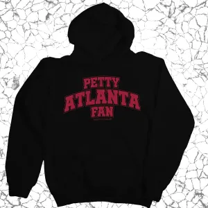 Petty Atlanta Fan Unisex Hoodie (Black/Red)