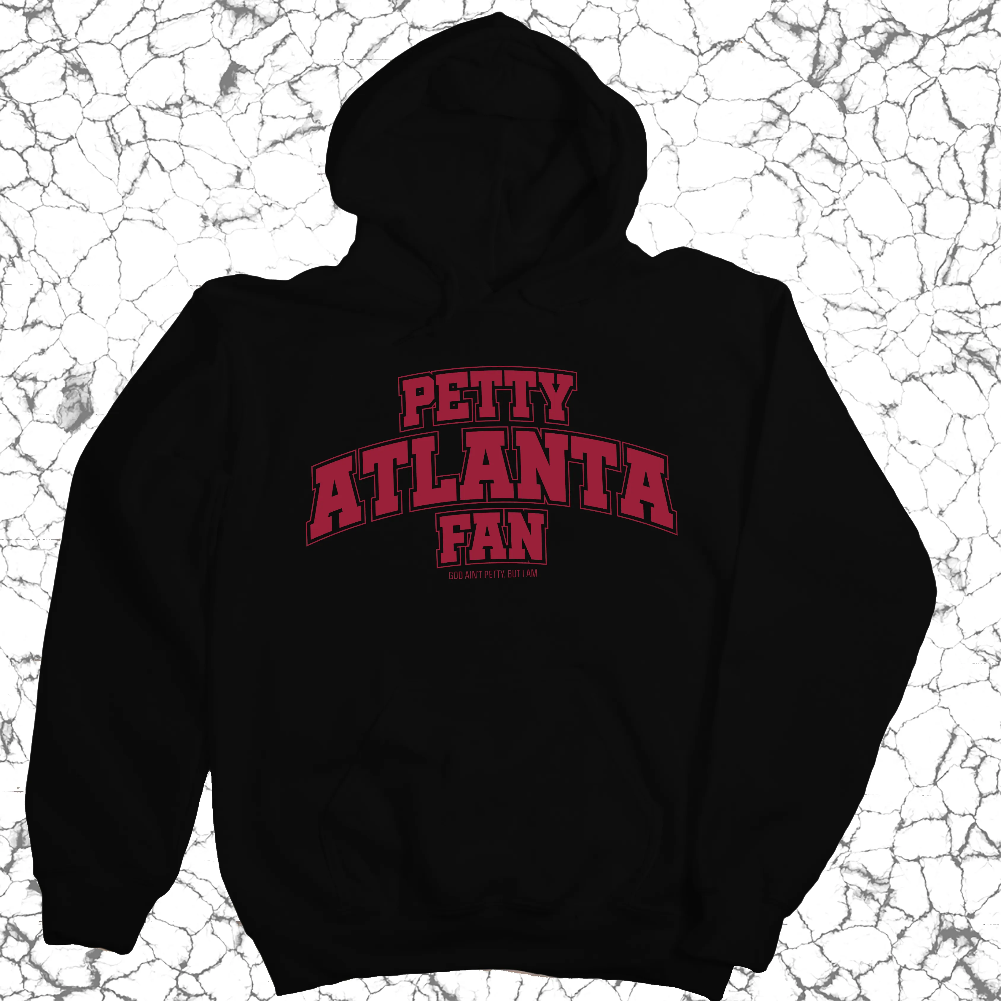 Petty Atlanta Fan Unisex Hoodie (Black/Red)