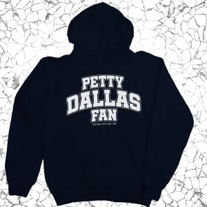 Petty Dallas Fan Unisex Hoodie (Navy/White)