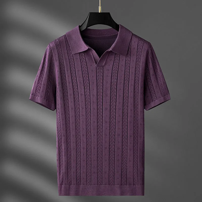 Phoenix™ - Ice Silk Jacquard Shirt
