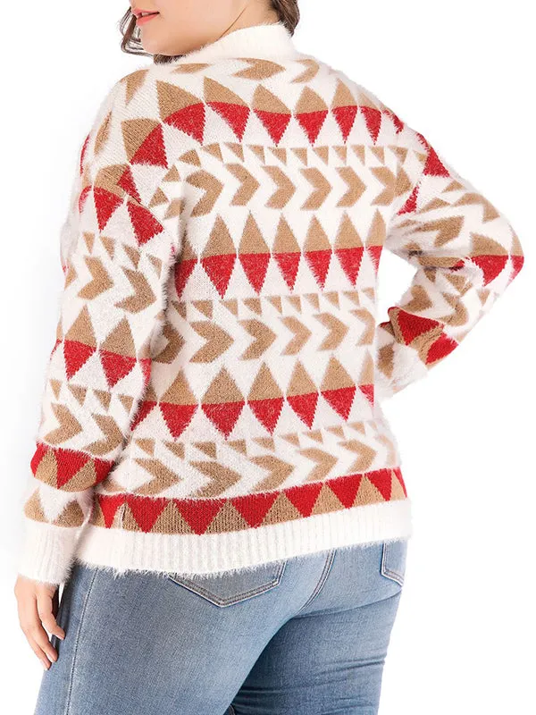 Plus Size Fashion Sweater Women's Clothing