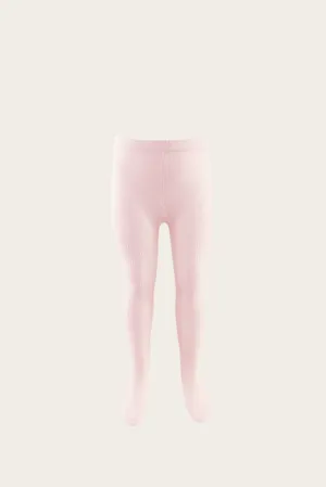 Pointelle Tights - Blush