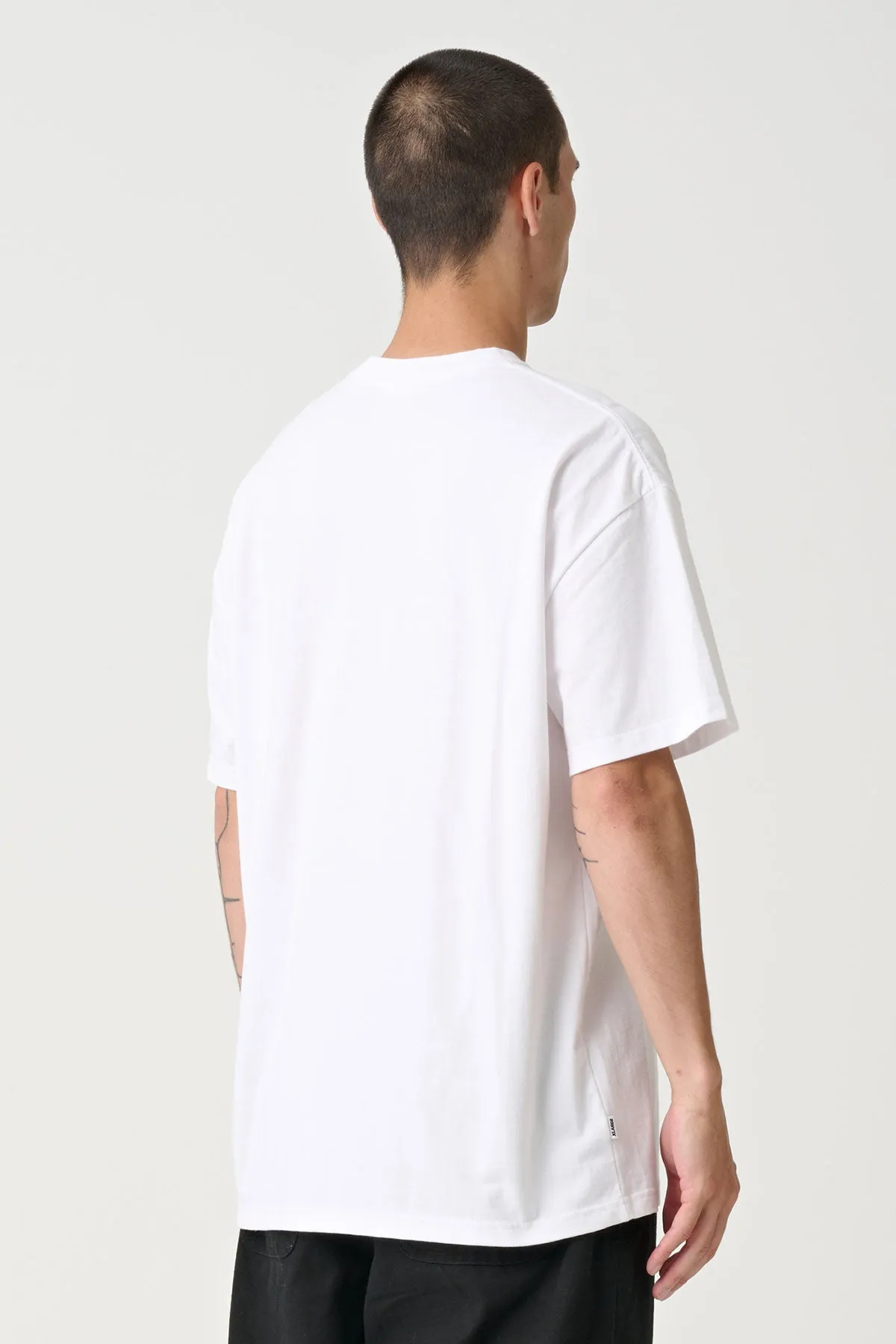 POOL TEE - SOLID WHITE