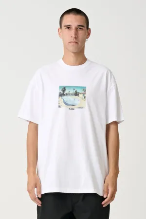 POOL TEE - SOLID WHITE
