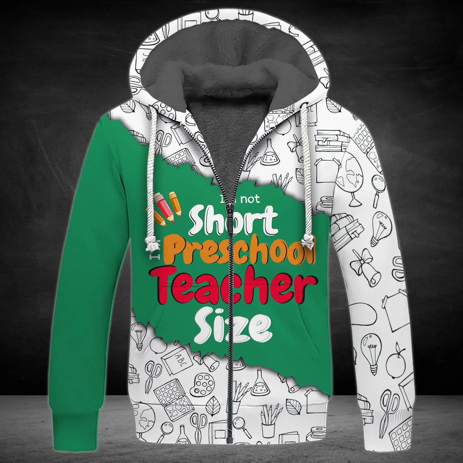Preschool Teacher Graphic Design 3D Printed Shirts