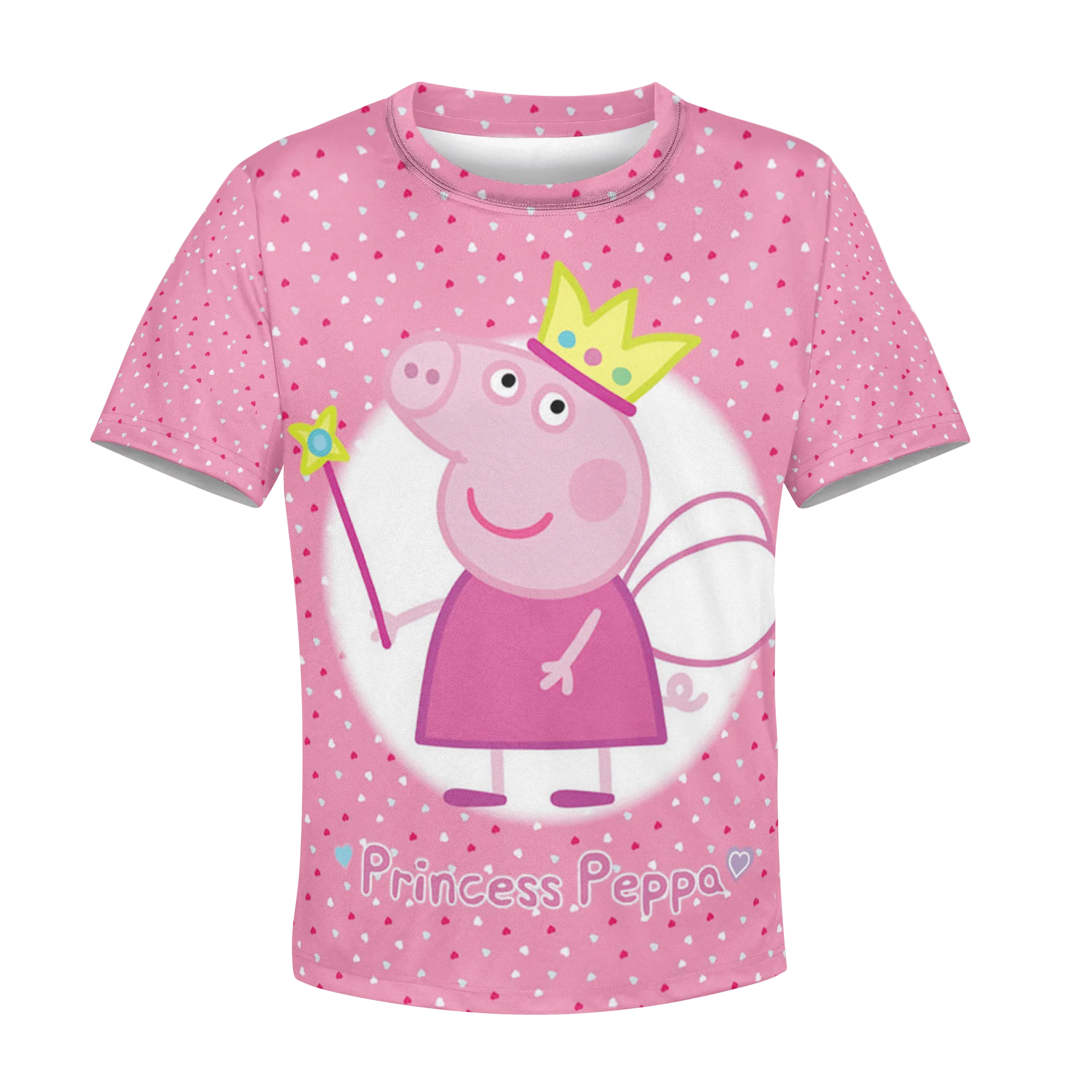 princess peppa Kid Custom Cosplay Hoodies Apparel