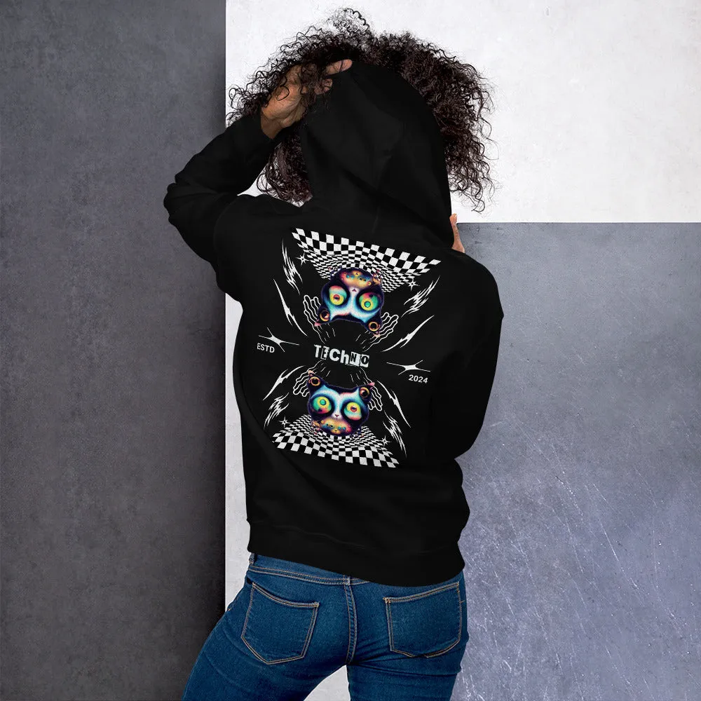 Psychedelic Hoodie | Techno Organism | Ultimate Techno Wear
