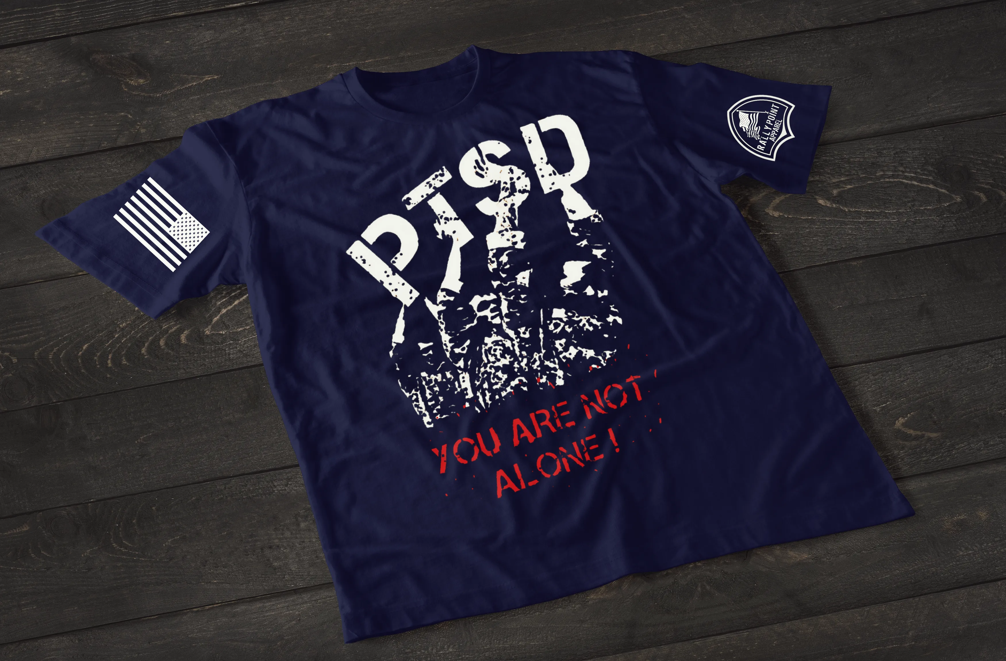 PTSD Awareness Patriotic Shirt