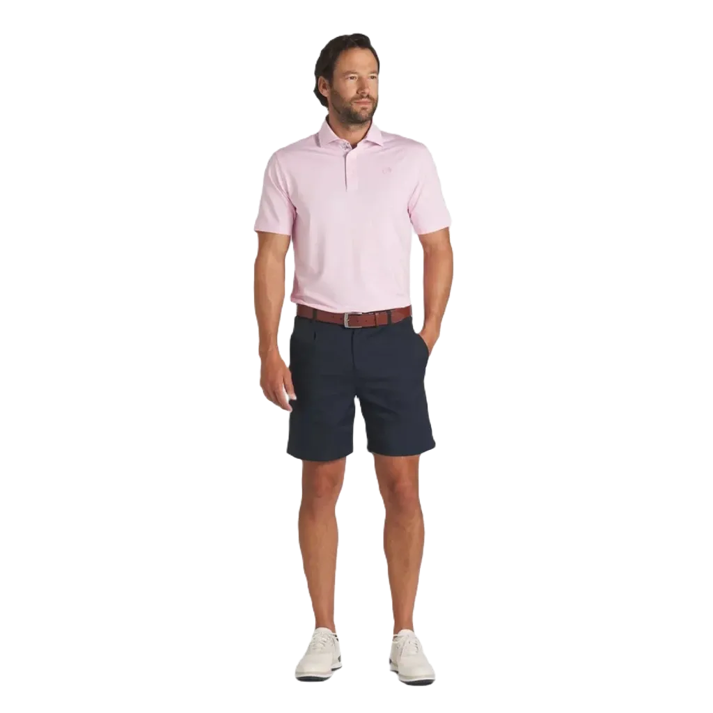 Puma AP Floral Trim Golf Polo - Pink