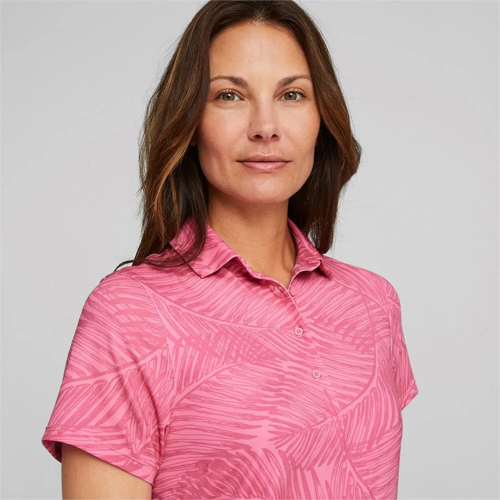 Puma Womens Mattr Fern SS Polo
