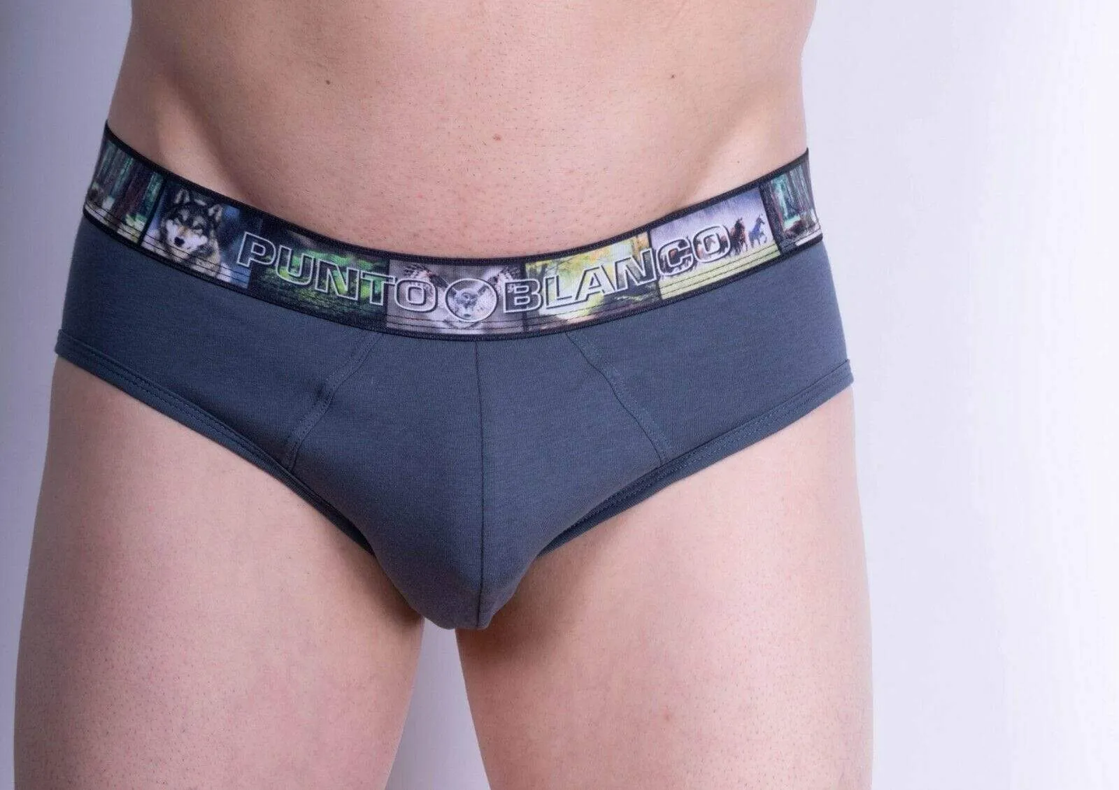Punto Blanco Slip Land Forest Slip Coton Durable Gris 3434 15