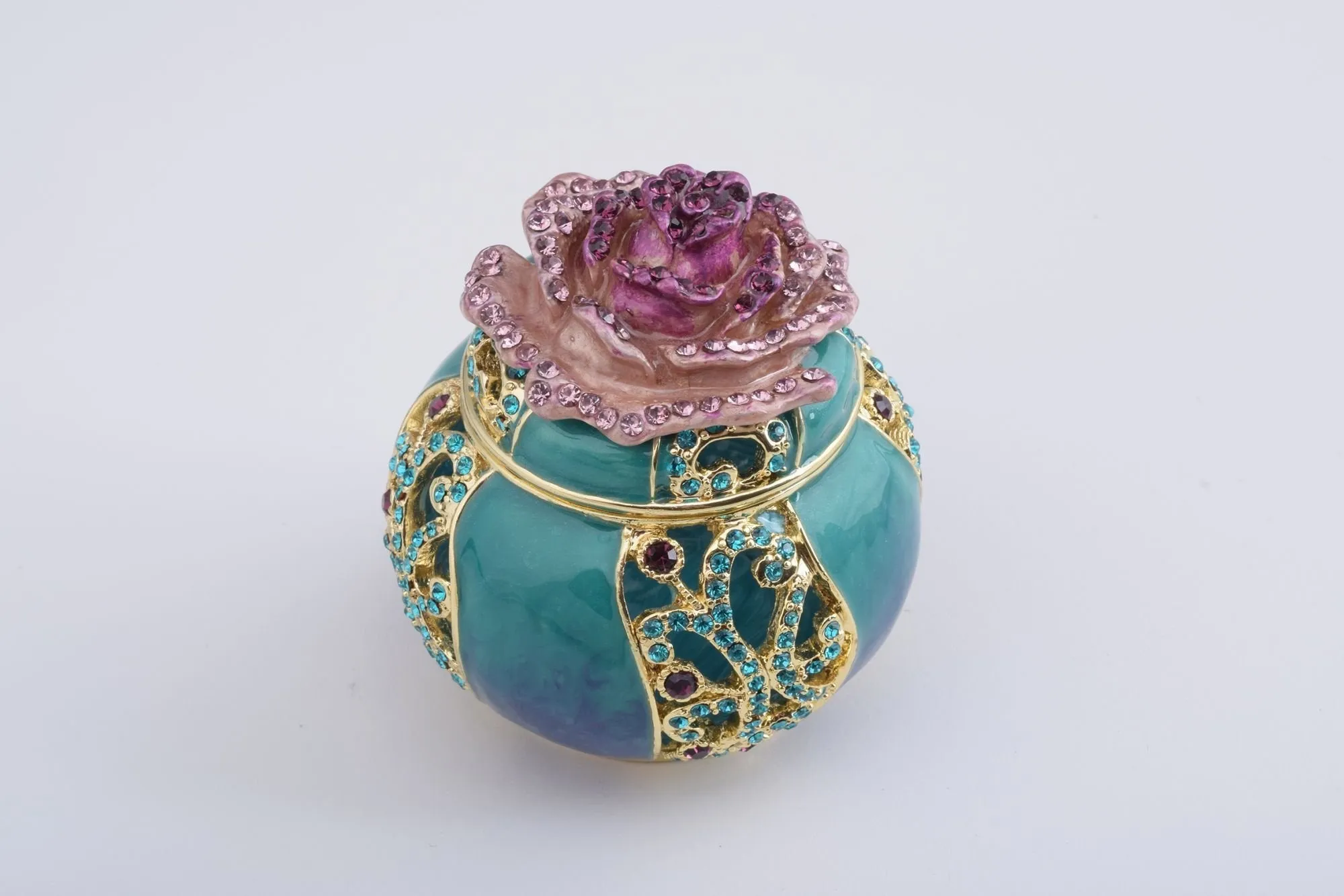 Purple Flower Vase Box