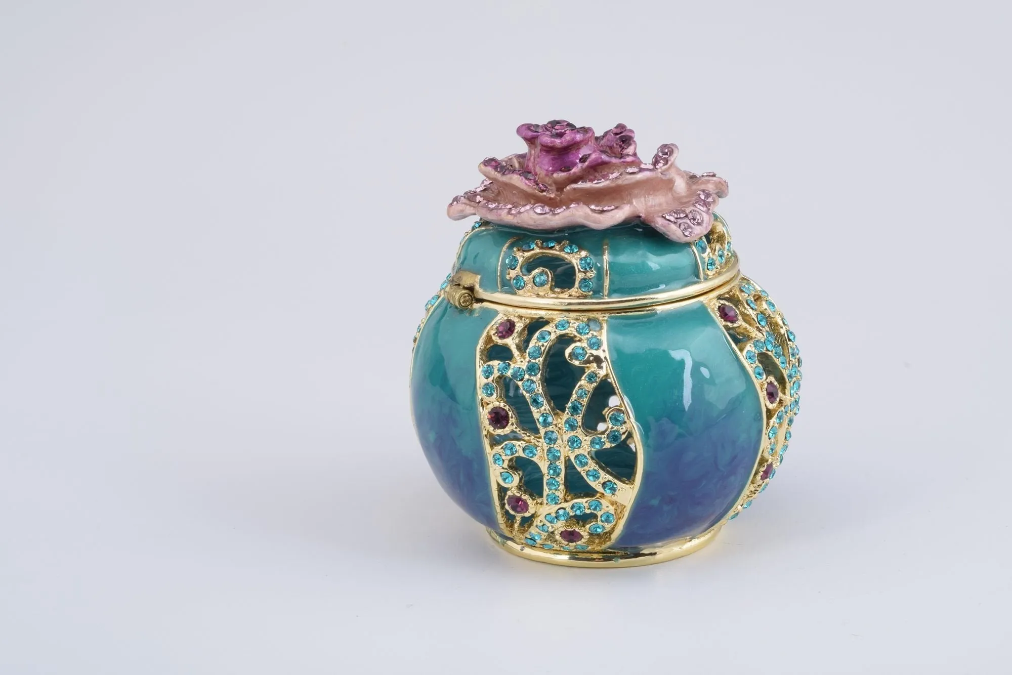 Purple Flower Vase Box