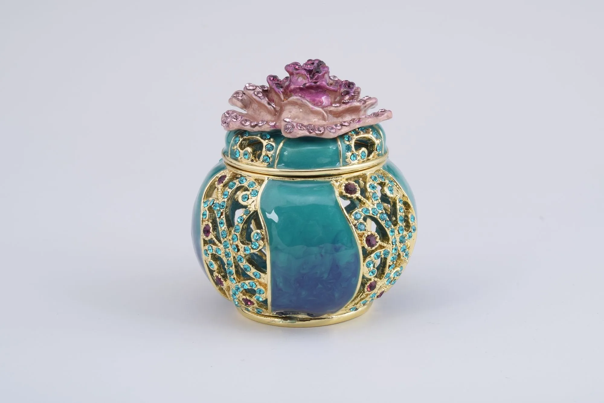 Purple Flower Vase Box