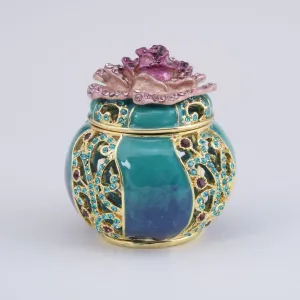Purple Flower Vase Box