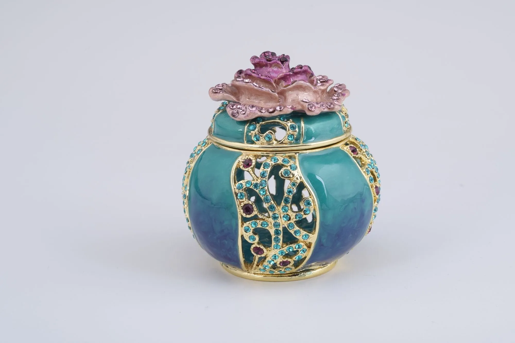 Purple Flower Vase Box