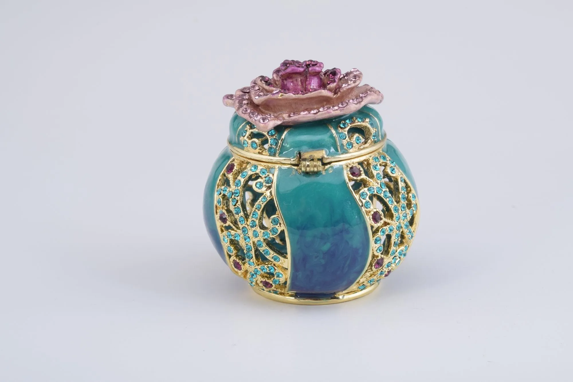 Purple Flower Vase Box