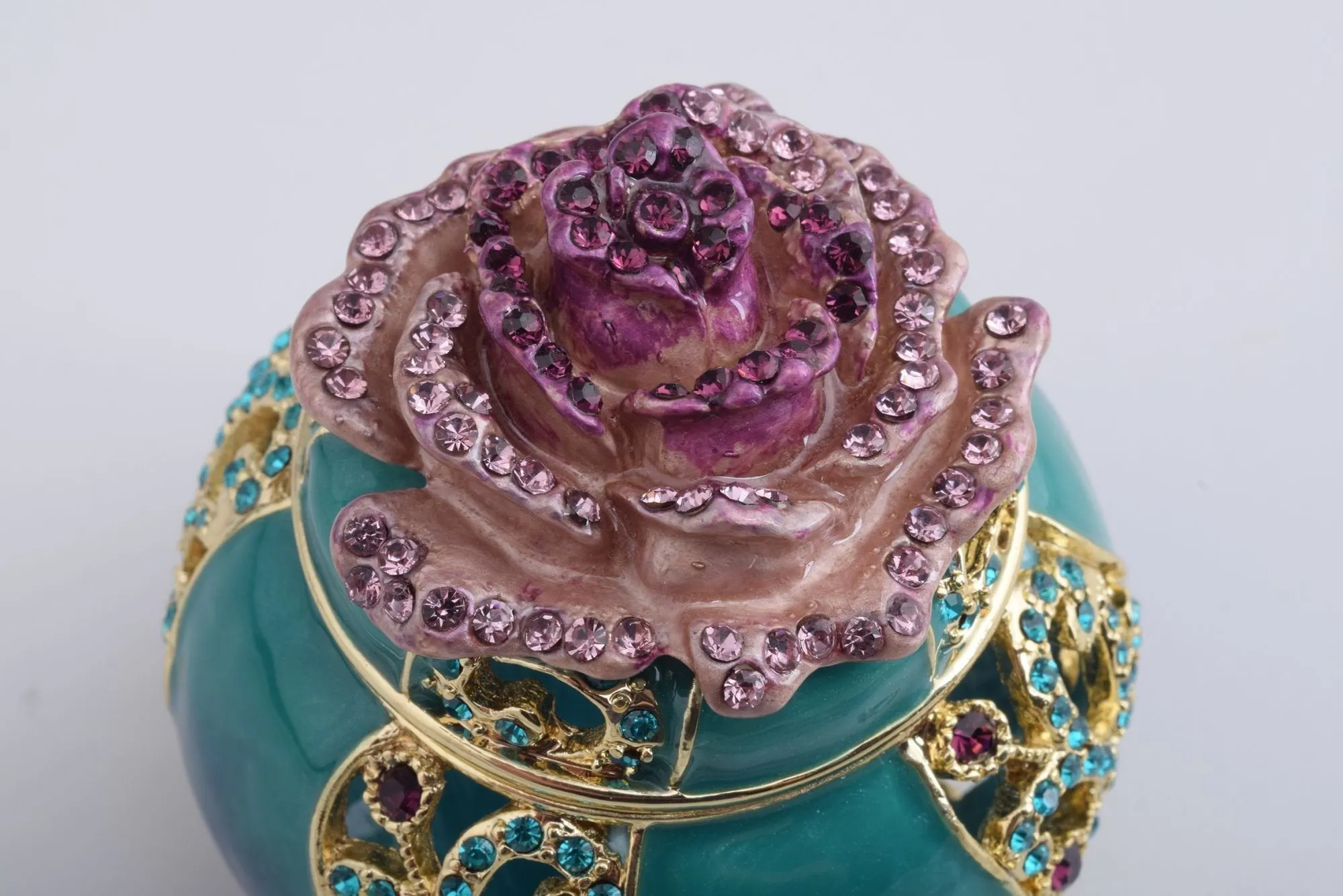 Purple Flower Vase Box