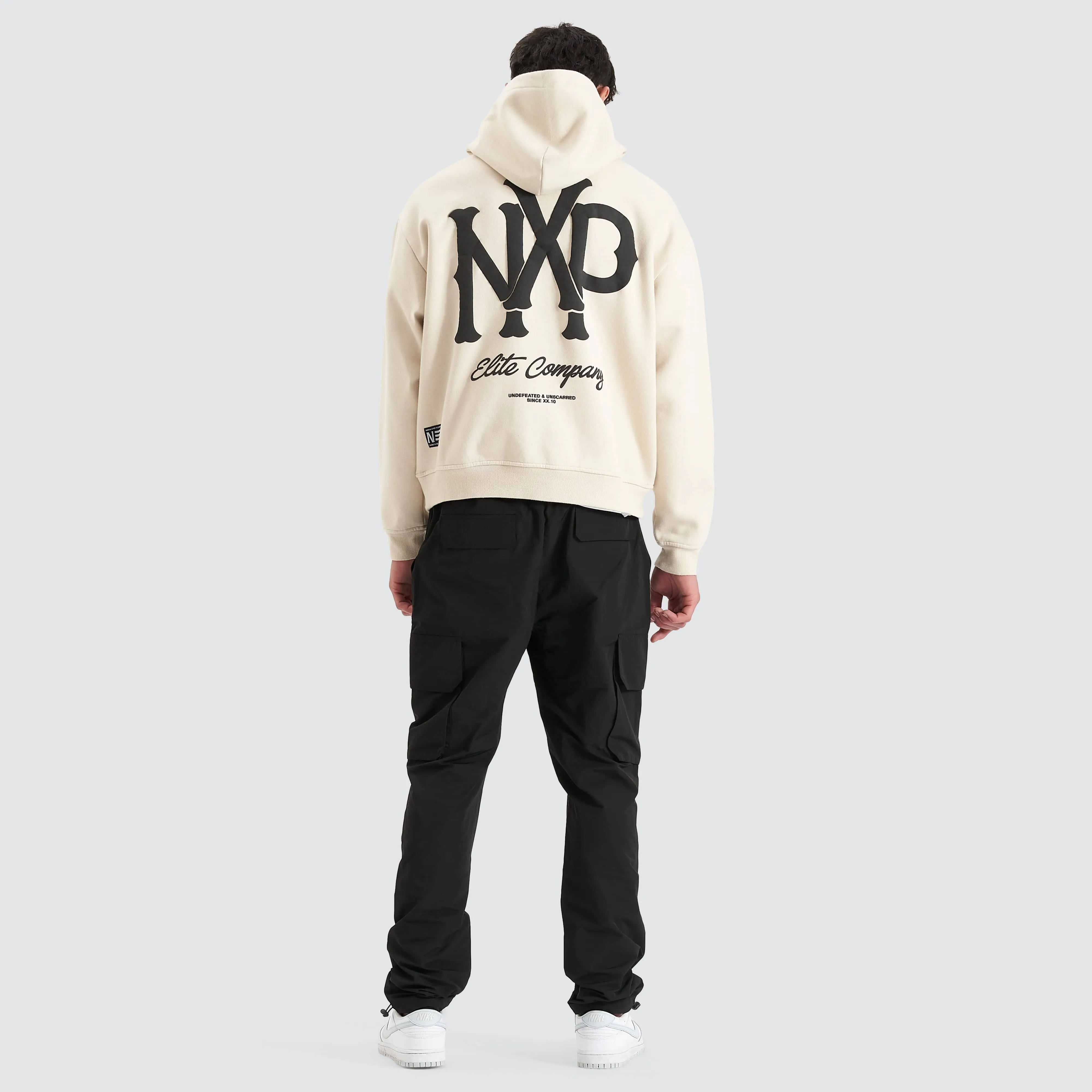 Pursuits Heavy Box Fit Hooded Sweater Oatmeal