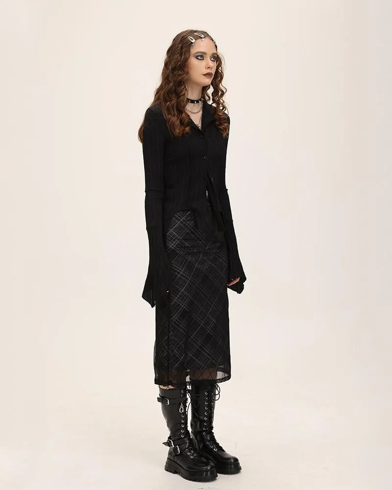 Quartermaster Maxi Plaid Skirt