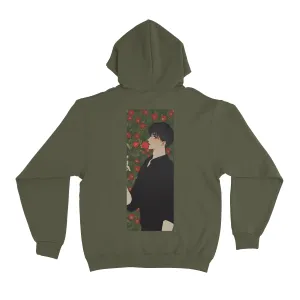 "Camellia" Fleece Hoodie Khaki