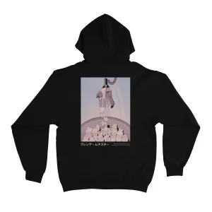 "Claw Machine Master" Basic Hoodie White/Black