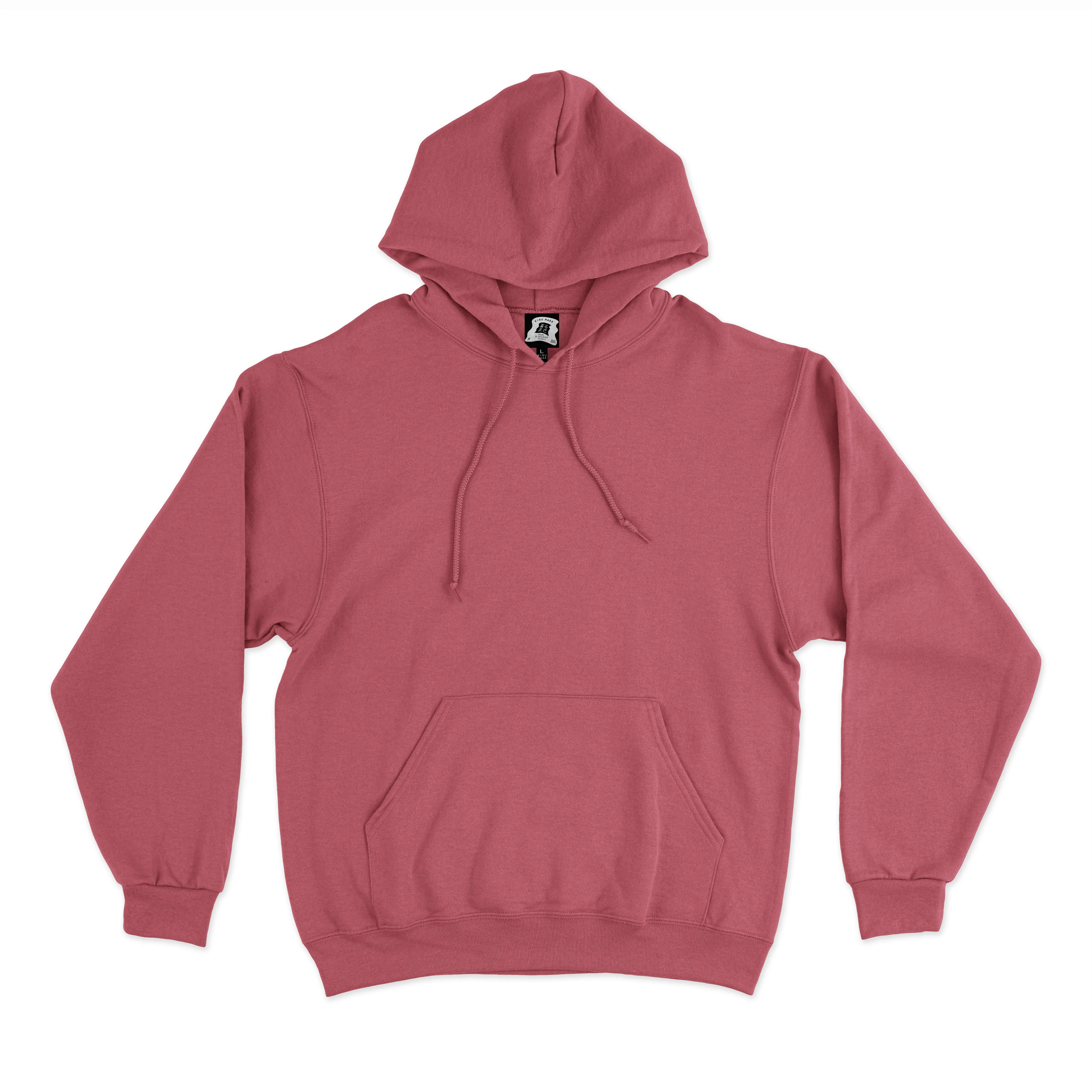 "Flower Bees" Basic Hoodie Pink