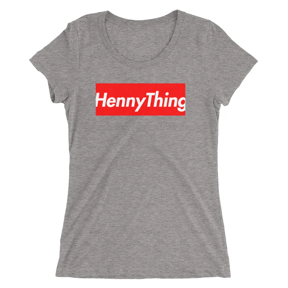 "HennyThing Box Logo" Women's T-Shirt