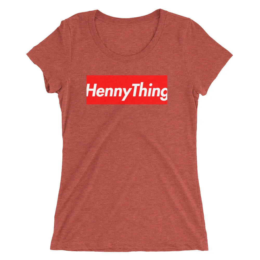"HennyThing Box Logo" Women's T-Shirt