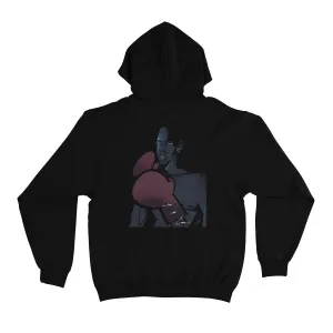 "I’m The King, I’m The Peasant And The Fighter" Basic Hoodie Black / White