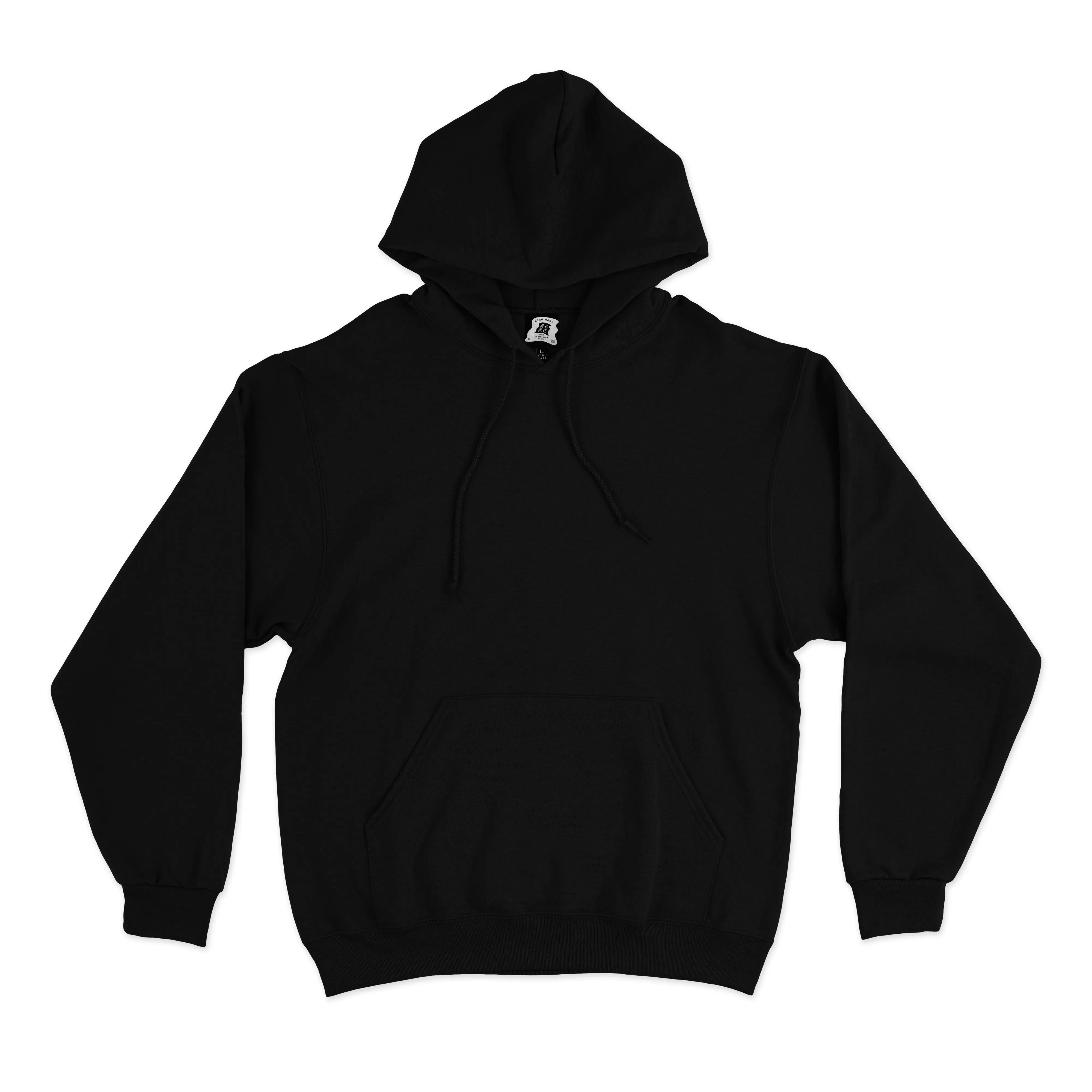 "Jellyfish" Basic Hoodie White/Black
