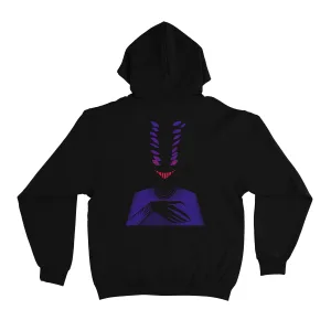 "Mischief" Basic Hoodie Black