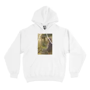 "Missing" Basic Hoodie White