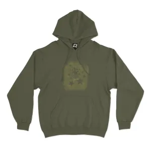 "Moss Bunny" Basic Hoodie Khaki/Black/Beige
