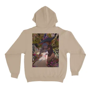 "Nap" Fleece Hoodie Beige