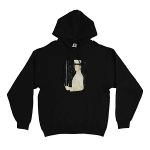 "Nostalgia" Basic Hoodie Black