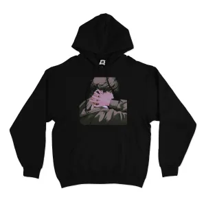 "The Eyes Of The Sun" Basic Hoodie Black