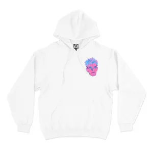 "Waiting" Basic Hoodie White