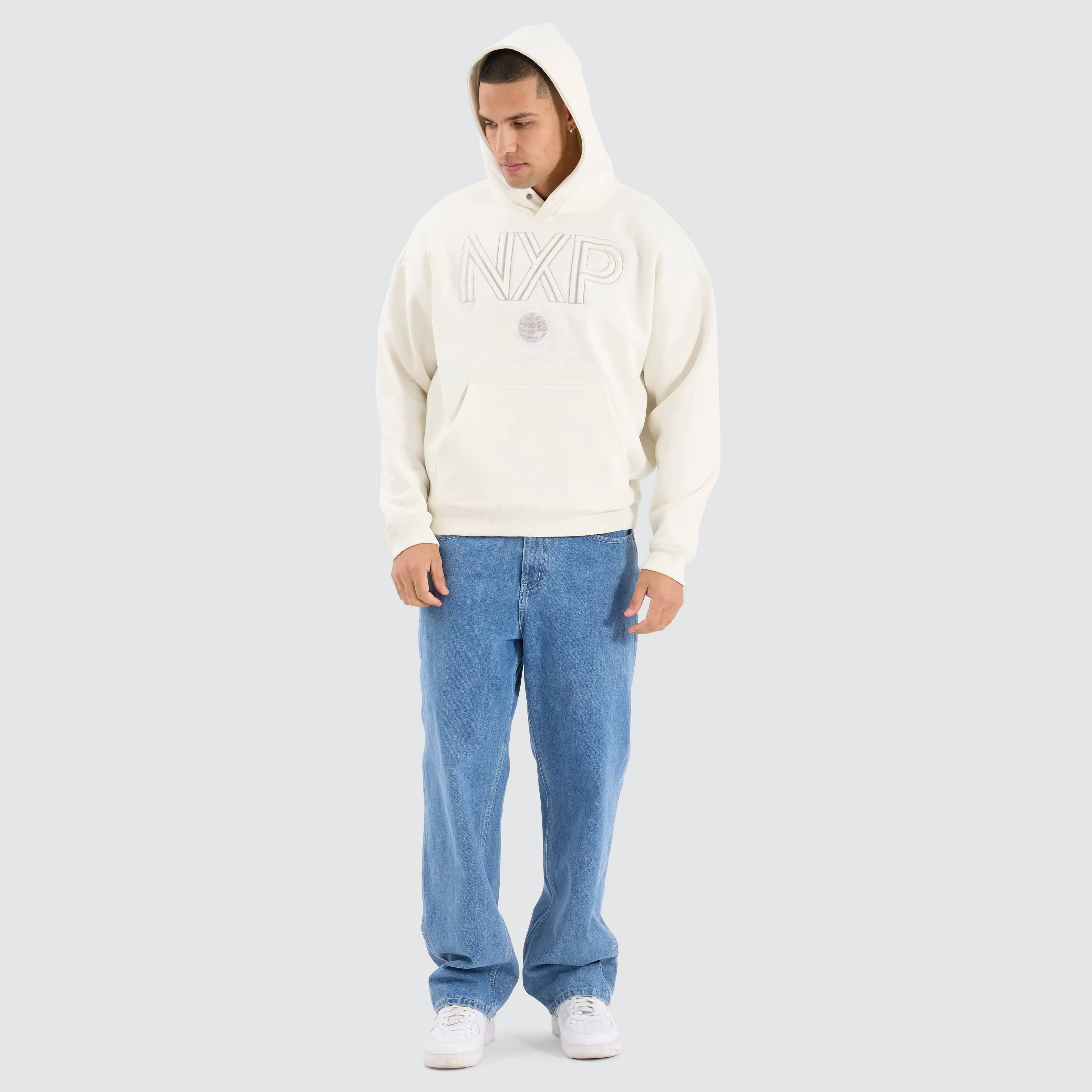 Rapid Box Fit Hoodie Tofu