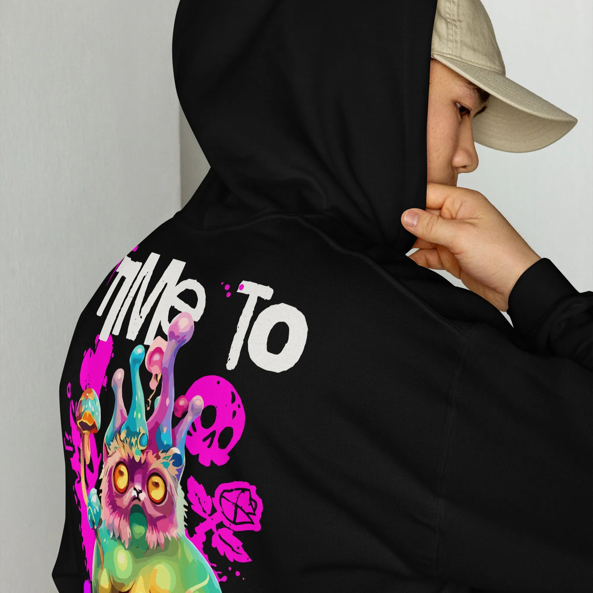 Rave Hoodie | Time to Rave | Techno Festival Outfit