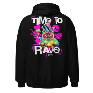 Rave Hoodie | Time to Rave | Techno Festival Outfit
