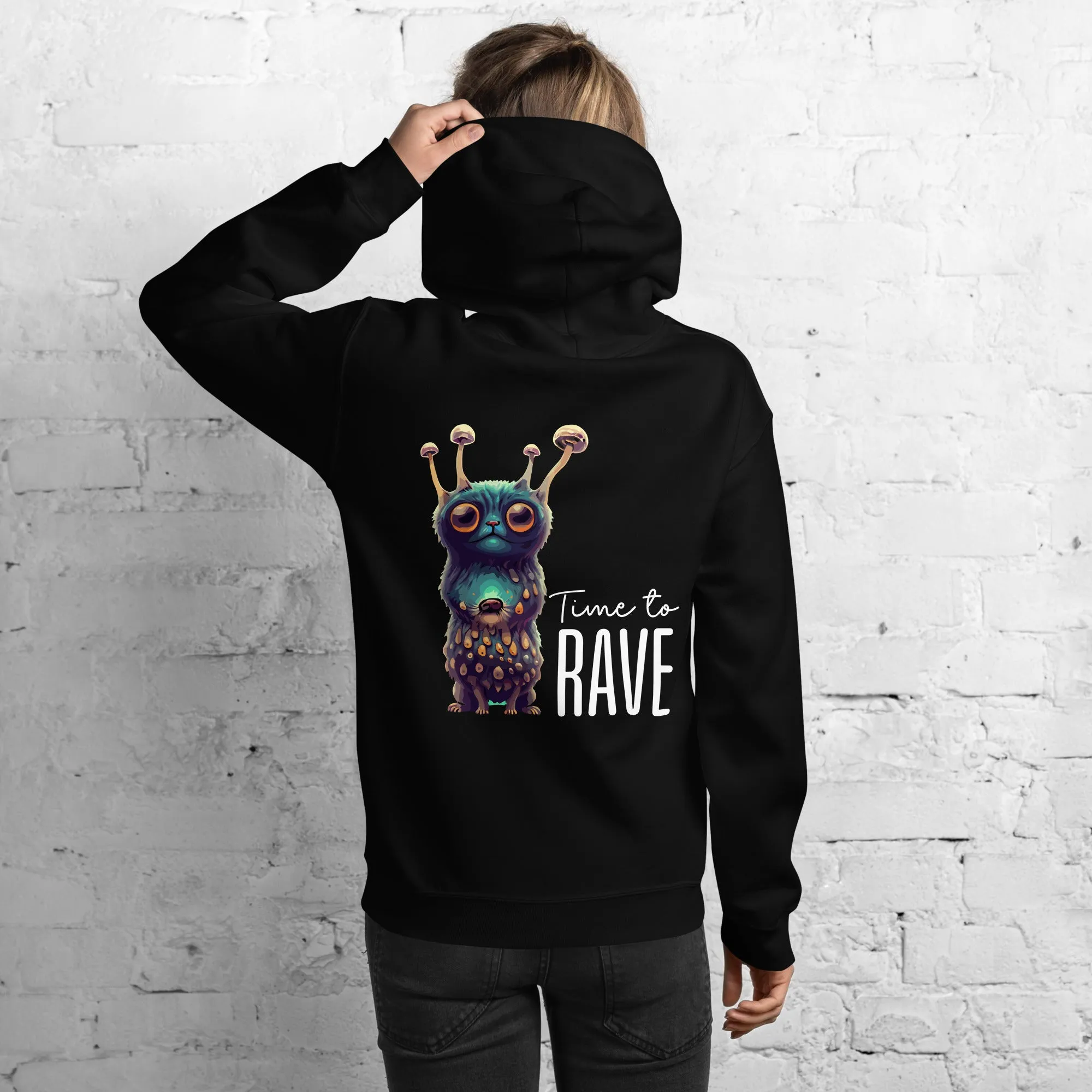 Rave Hoodie | Time to Rave | Ultimate Rave Clothing Brand