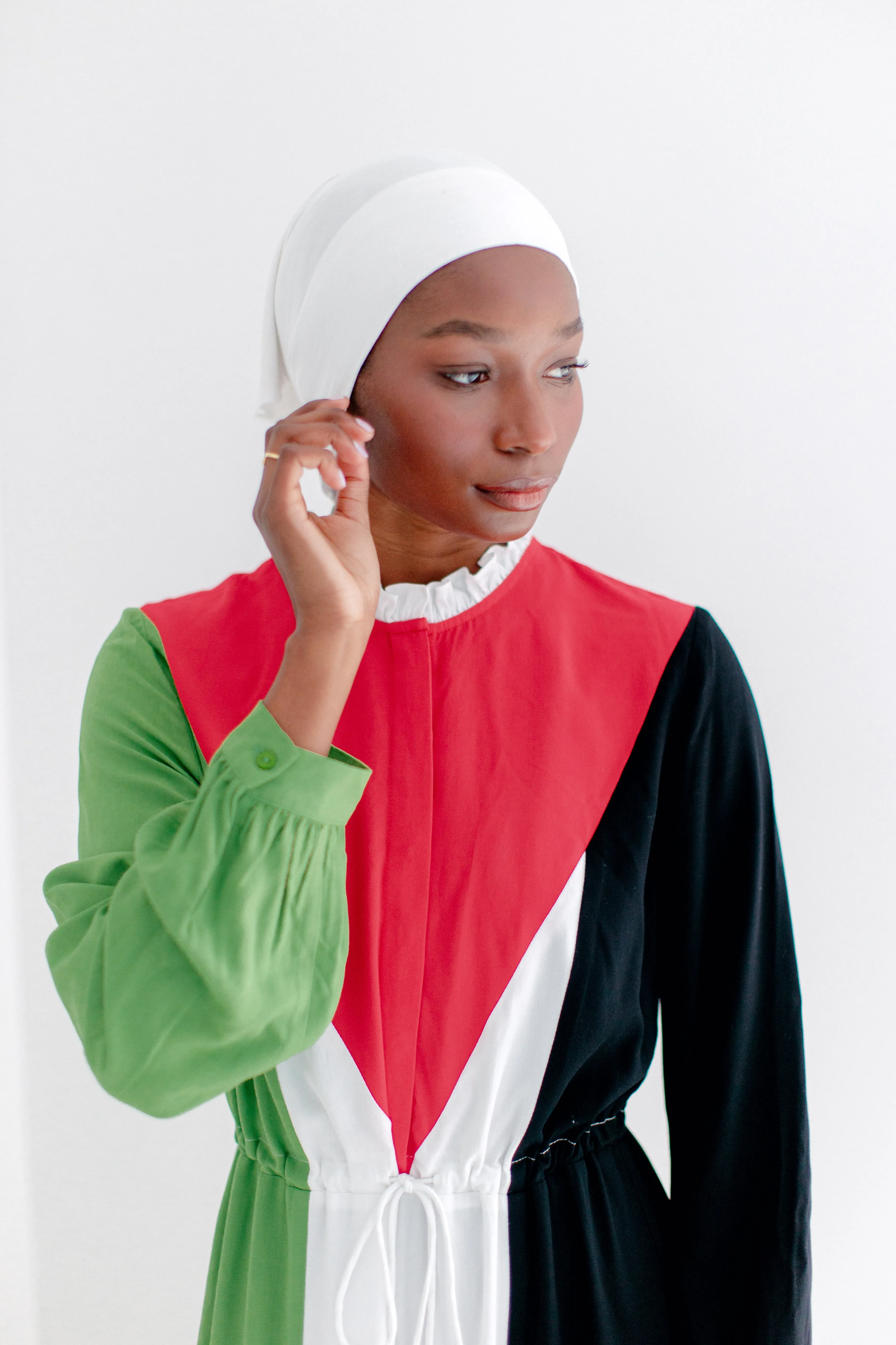 Rayon Maxi Dress - Free Palestine Inspired - Portion of Profits Donated to Gaza Humanitarian Aid